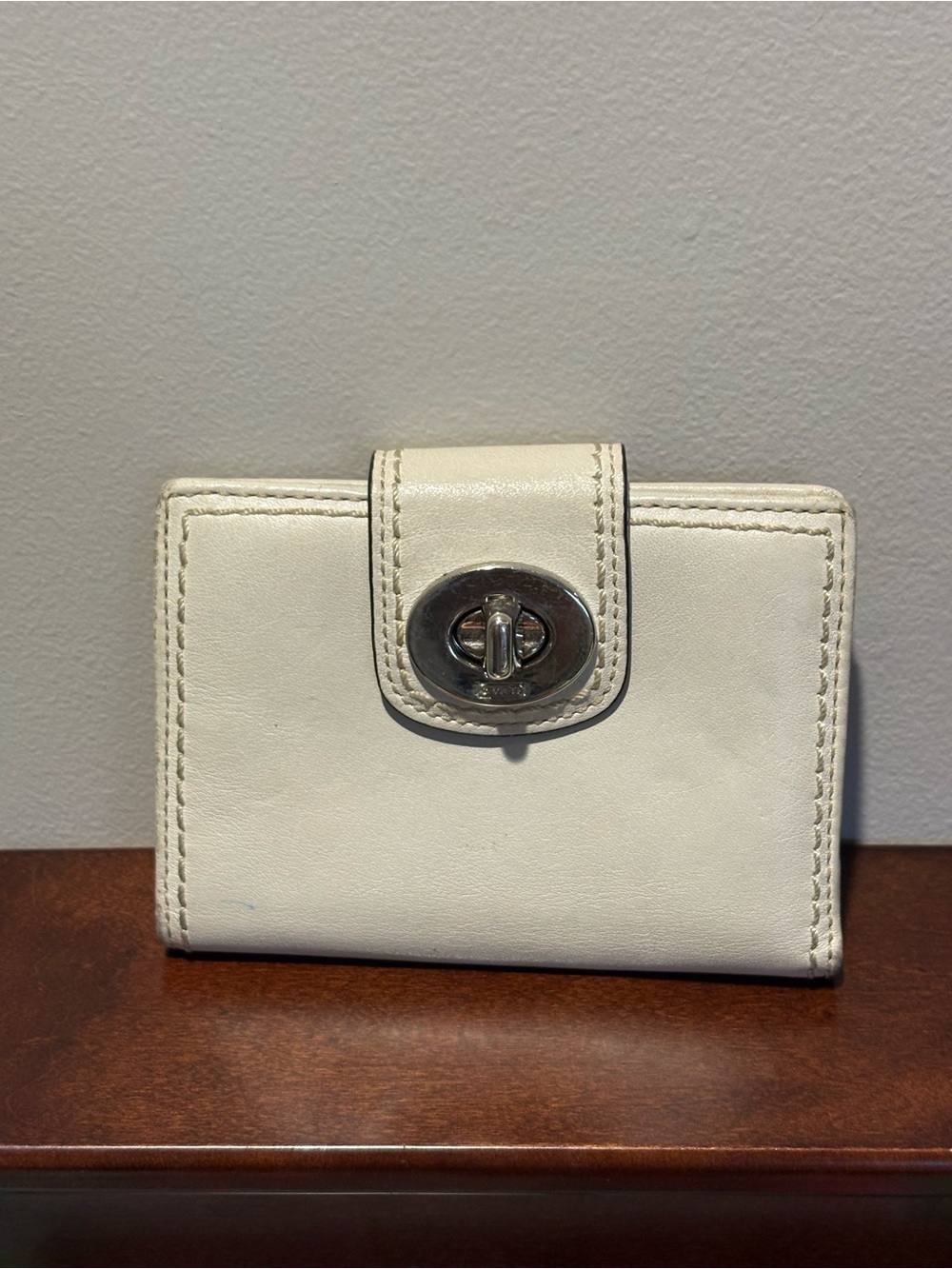 Coach Turn-Lock Wallet